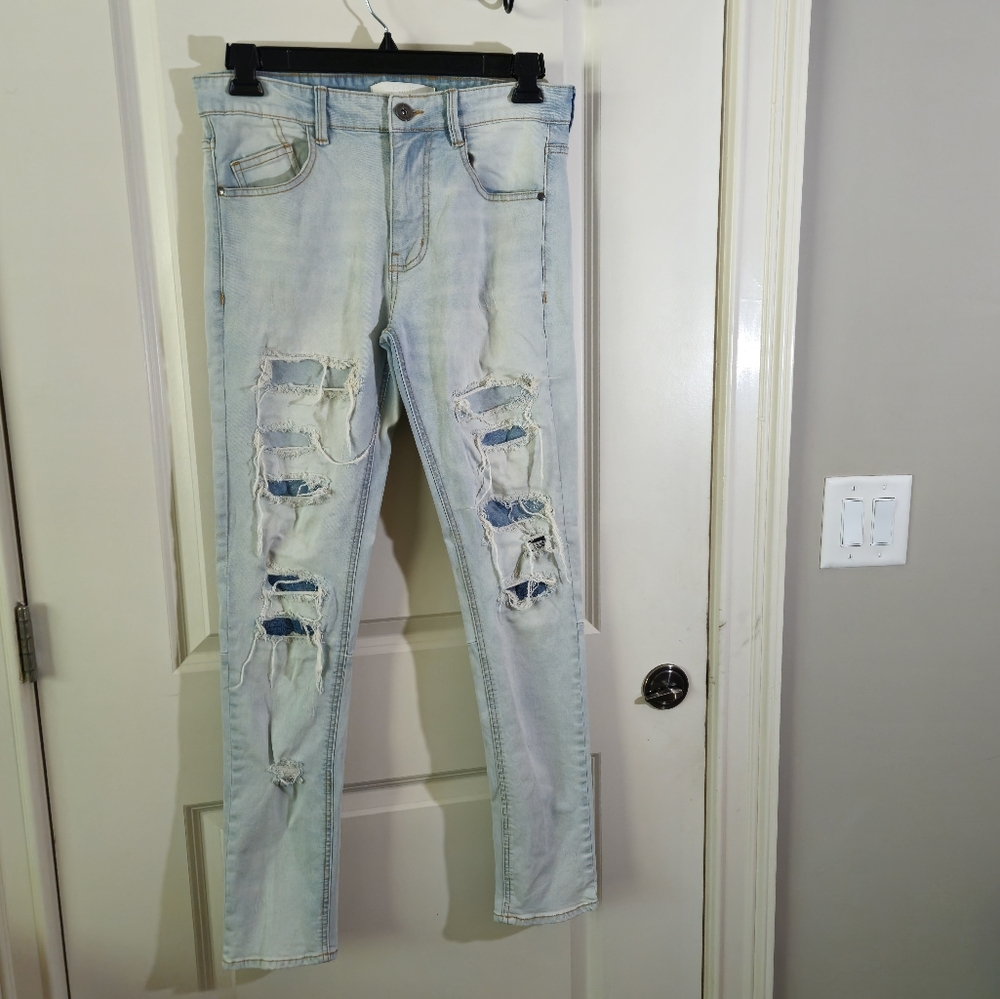 KDNK Self V4 Skinny Jeans Men's Size 32x31